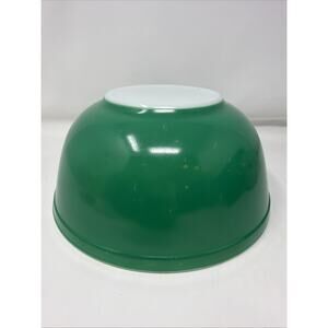 Vintage PYREX #403 Primary Green 2.5 Qt. Mixing Nesting Bowl Made in USA
